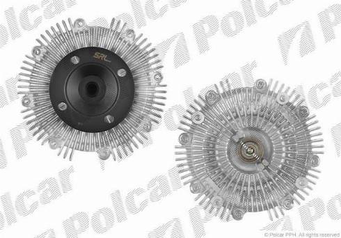 Polcar SV-5073S - Зчеплення, вентилятор радіатора autocars.com.ua