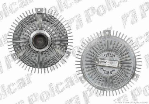 Polcar SV-6010 - Зчеплення, вентилятор радіатора autocars.com.ua