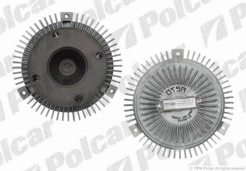 Polcar SV-6012 - Зчеплення, вентилятор радіатора autocars.com.ua