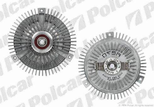 Polcar SV-6018 - Зчеплення, вентилятор радіатора autocars.com.ua
