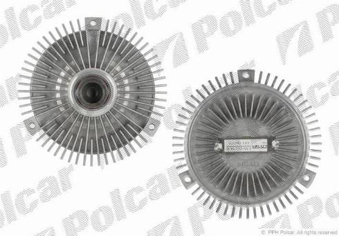 Polcar SV-6019 - Сцепление, вентилятор радиатора avtokuzovplus.com.ua