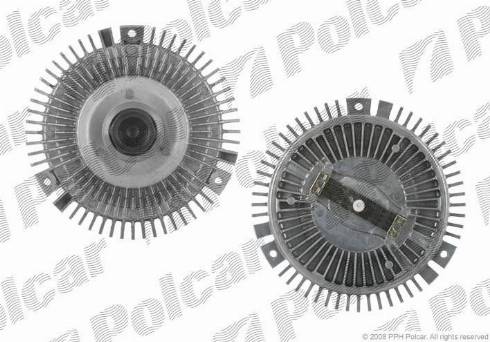 Polcar SV-6021S - Сцепление, вентилятор радиатора avtokuzovplus.com.ua