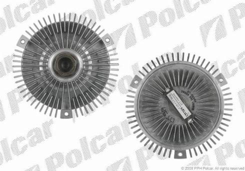 Polcar SV-6037 - Зчеплення, вентилятор радіатора autocars.com.ua