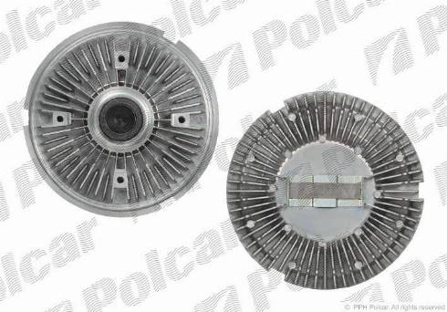 Polcar SV6040S - Зчеплення, вентилятор радіатора autocars.com.ua