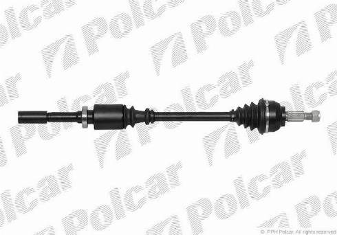 Polcar T49190 - Приводной вал autodnr.net