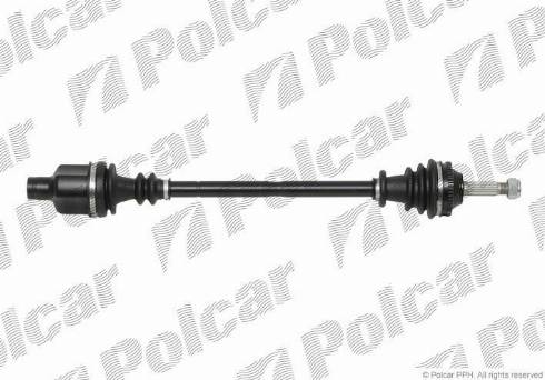 Polcar T49216A2 - Приводной вал autodnr.net