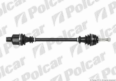 Polcar T49216 - Приводной вал autodnr.net