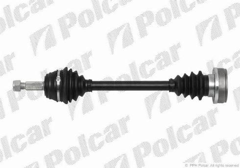 Polcar T78083 - Приводной вал autodnr.net