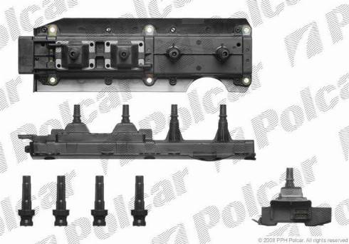 Polcar VA245099 - Катушка зажигания avtokuzovplus.com.ua