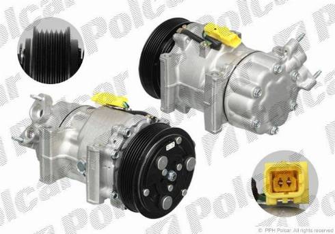 Polcar VA699356 - Компресор, кондиціонер autocars.com.ua