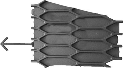 Poliplast 200.16838D - Облицювання, бампер autocars.com.ua