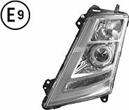 Poliplast 210.16121D - Основна фара autocars.com.ua