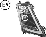 Poliplast 210.16124D - Основна фара autocars.com.ua