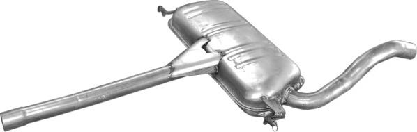 Polmo 01.21 - Середній глушник вихлопних газів autocars.com.ua