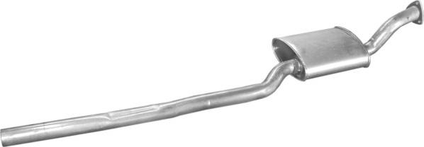 Polmo 01.67 - Середній глушник вихлопних газів autocars.com.ua