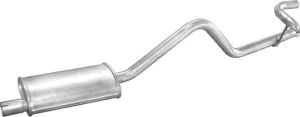 Polmo 08.368 - Глушник вихлопних газів кінцевий autocars.com.ua