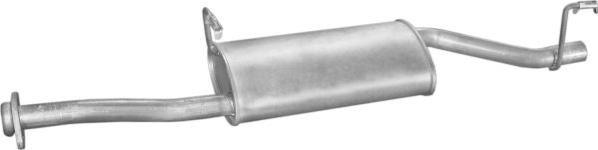 Polmo 08.369 - Середній глушник вихлопних газів autocars.com.ua