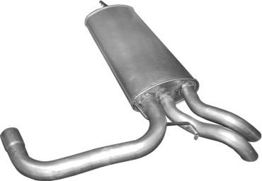 Polmo 13.275 - Глушник вихлопних газів кінцевий autocars.com.ua