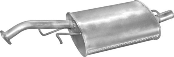 Polmo 14.74 - Глушник вихлопних газів кінцевий autocars.com.ua