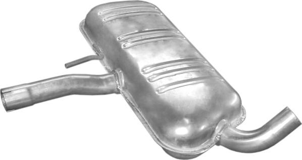 Polmo 30.134 - Середній глушник вихлопних газів autocars.com.ua