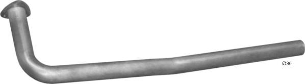 Polmo 68.07 - Труба вихлопного газу autocars.com.ua