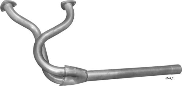 Polmo 68.11 - Труба вихлопного газу autocars.com.ua