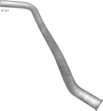 Polmo 69.44 - Труба вихлопного газу autocars.com.ua