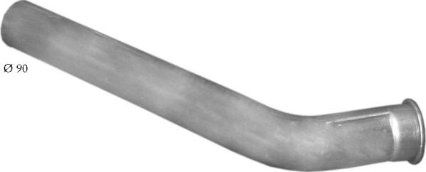 Polmo 75.06 - Труба вихлопного газу autocars.com.ua