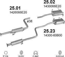 Polmo POLMO00728 - Система випуску ОГ autocars.com.ua