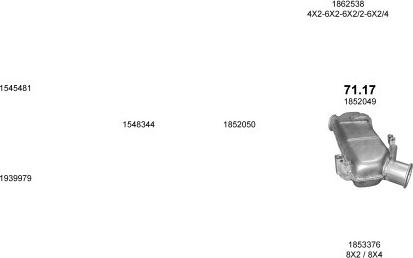 Polmo POLMO05819 - Система випуску ОГ autocars.com.ua