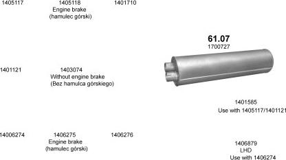 Polmo POLMO06336 - Система випуску ОГ autocars.com.ua