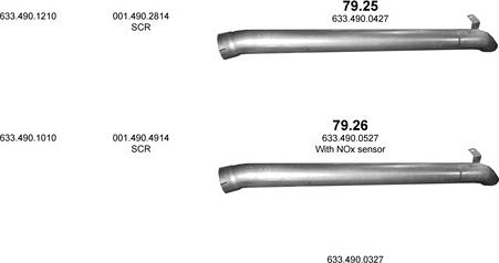 Polmo POLMO40040 - Система випуску ОГ autocars.com.ua