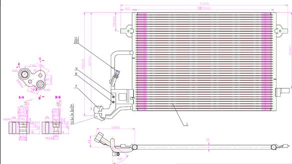 PowerMax 7110208 - Конденсатор кондиционера autodnr.net