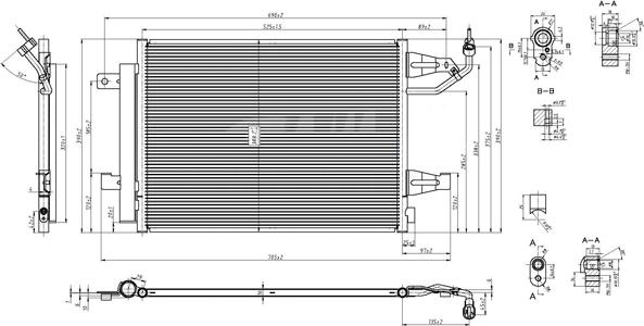 PowerMax 7110299 - Конденсатор, кондиціонер autocars.com.ua