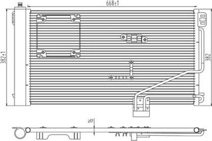 PowerMax 7110404 - Конденсатор кондиционера autodnr.net