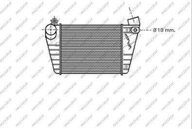 Prasco AD016N002 - Интеркулер autocars.com.ua