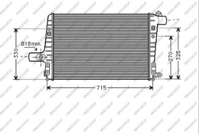 Prasco AD032N002 - Интеркулер autocars.com.ua