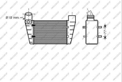 Prasco AD033N004 - Интеркулер autocars.com.ua