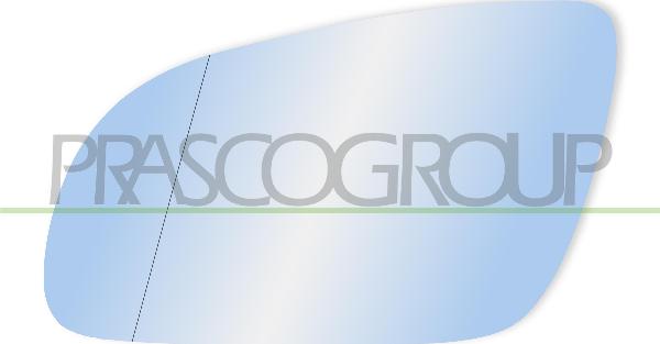 Prasco AD0627514 - Дзеркальне скло, зовнішнє дзеркало autocars.com.ua