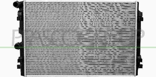 Prasco AD124R002 - Радіатор, охолодження двигуна autocars.com.ua