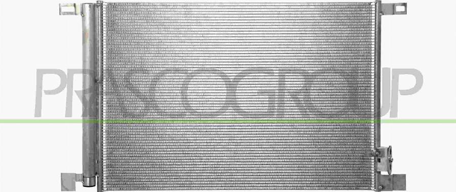 Prasco AD834C001 - Конденсатор, кондиціонер autocars.com.ua