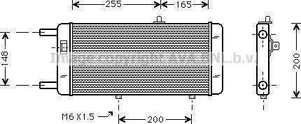 Prasco AI2087 - Радіатор, охолодження двигуна autocars.com.ua