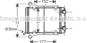 Prasco AI2257 - Радіатор, охолодження двигуна autocars.com.ua
