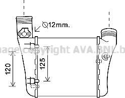 Prasco AIA4333 - Интеркулер autocars.com.ua