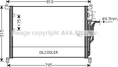 Prasco AI5301 - Конденсатор кондиционера avtokuzovplus.com.ua