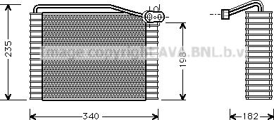 Prasco AIV149 - Испаритель, кондиционер avtokuzovplus.com.ua