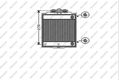 Prasco BM101R008 - Радиатор, охлаждение двигателя avtokuzovplus.com.ua