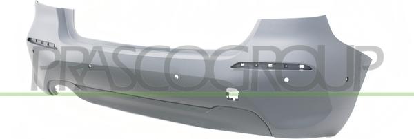 Prasco BM1271071 - Буфер, бампер autocars.com.ua
