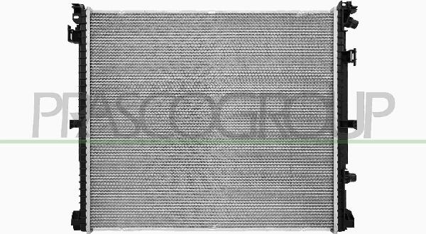 Prasco BM809R001 - Радіатор, охолодження двигуна autocars.com.ua