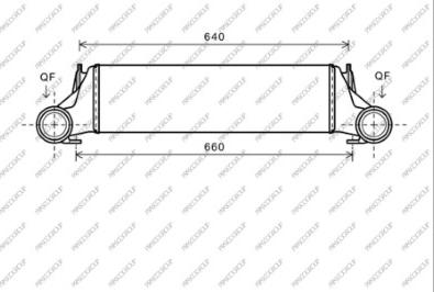 Prasco BM820N001 - Интеркулер autocars.com.ua